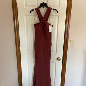 Jenny Yoo Kayleigh Cinnamon Rose Sz 14 - brand new, never worn!